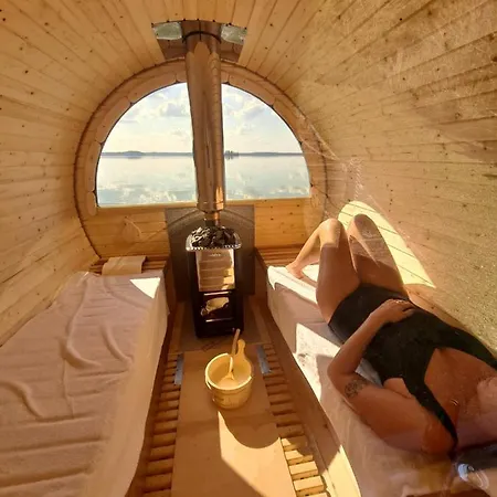 Nad Jeziorem Dobskim - 5 Ferienhaus Fuleda