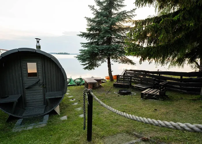 Nad Jeziorem Dobskim - 5 Сasa de vacaciones Fuleda